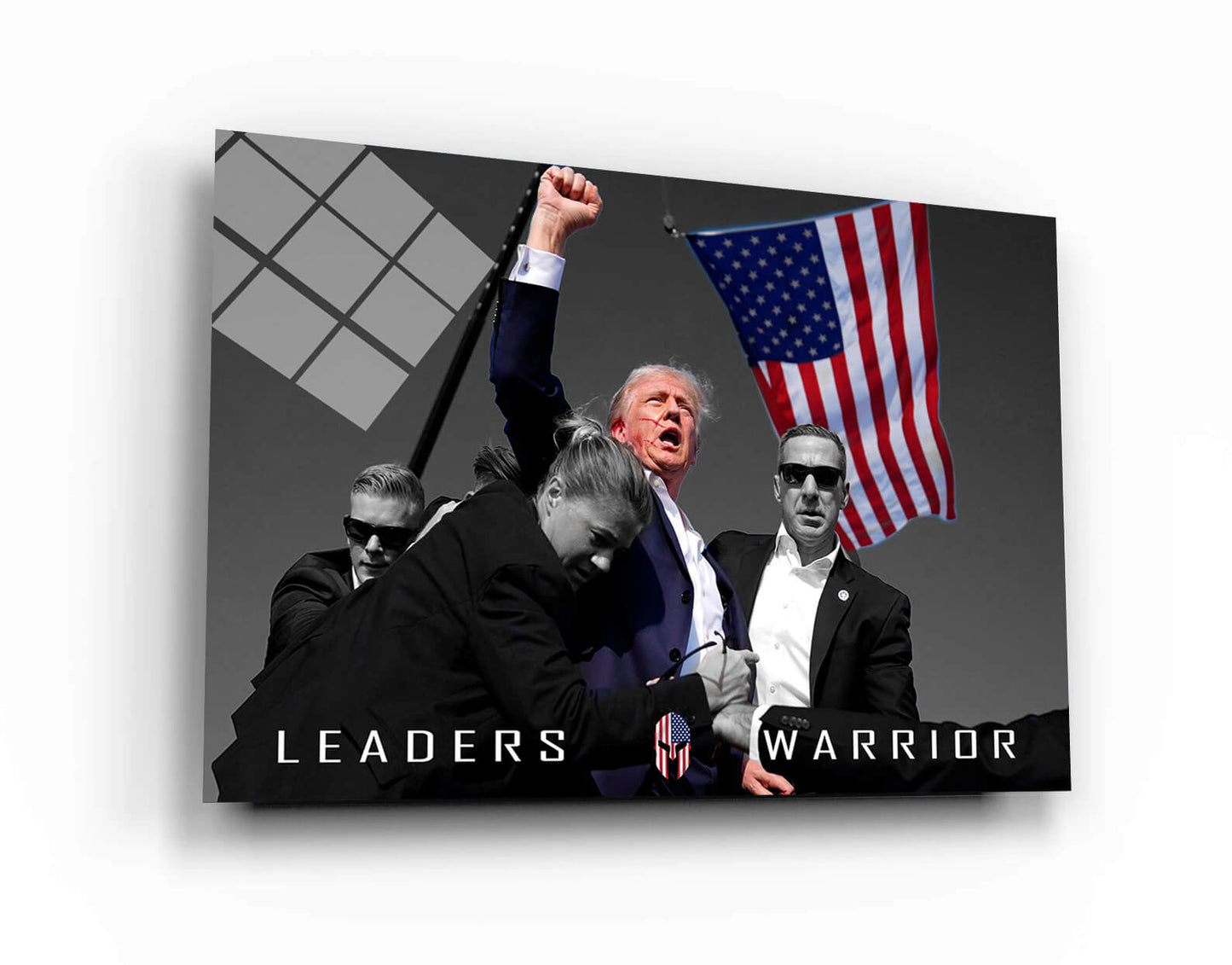 DONALD TRUMP FIST Wall art, Pennsylvania rally canvas, Leaders Warrior, Liberals 47 Usa President Poster, Make America Great Again Print