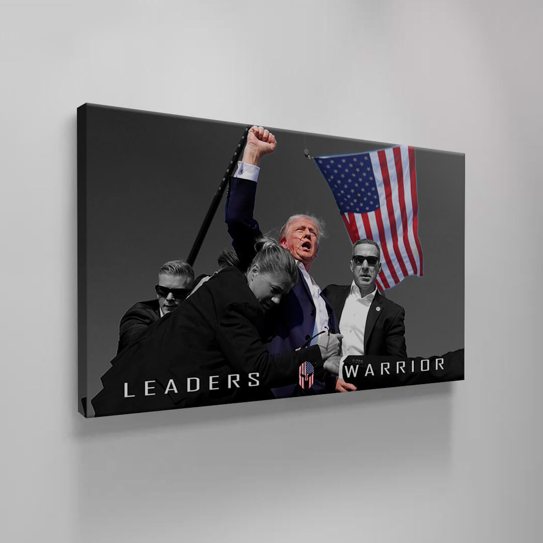 DONALD TRUMP FIST Wall art, Pennsylvania rally canvas, Leaders Warrior, Liberals 47 Usa President Poster, Make America Great Again Print