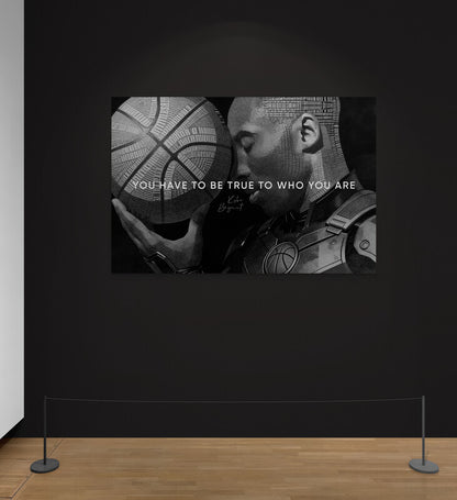 Kobe Bryant Legends Are Forever Wal Art Heroes Come and Go Quote Canvas Black Tribute Motivation Poster Mamba Mentality