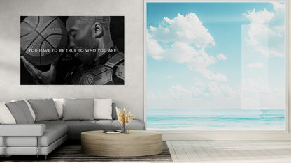 Kobe Bryant Legends Are Forever Wal Art Heroes Come and Go Quote Canvas Black Tribute Motivation Poster Mamba Mentality