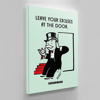 ALEC MONOPOLY Canvas Print - Motivational Pop Art for Entrepreneurs and Hustlers - Live Your Best Life with this 5 am Club Poster