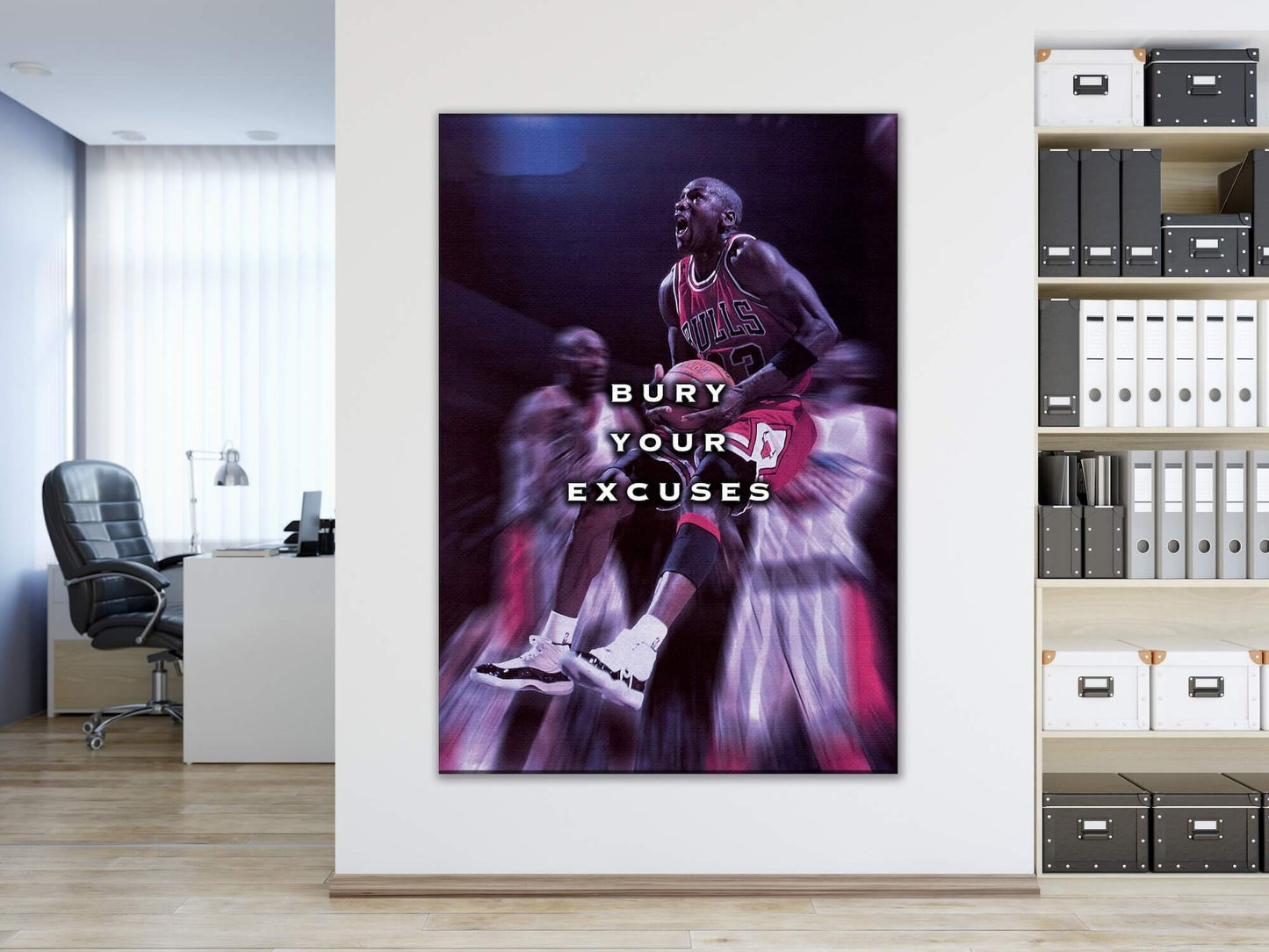 Michael Jordan Wall Art, Jordan 23 Chicago Bulls Poster, Three Peat Wall Art, Mike Basketball Goat Canvas