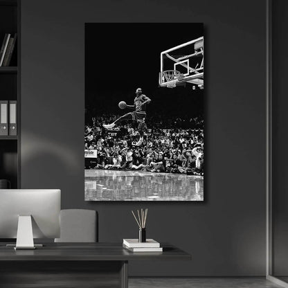 Frozen In Tine Michael Jordan Wall Art, Jordan 23 Chicago Bulls Poster, Wall Art, Mike Basketball Goat Canvas