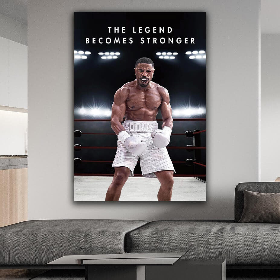 Prove Them Wrong CREED Inspirational Boxing Legend Wall Art - Handcrafted in USA - Acrylic and Canvas Art - Available in Various Sizes