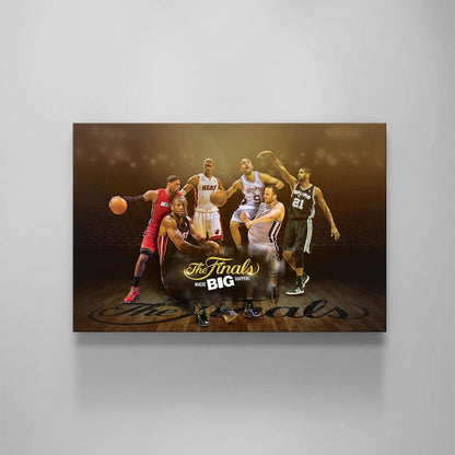 THE FINALS Players Framed Canvas Sport Quotes Inspirational Wall Art Motivational Posters Decor Living Room Artwork Men Gym Inspire