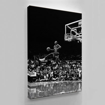 Frozen In Tine Michael Jordan Wall Art, Jordan 23 Chicago Bulls Poster, Wall Art, Mike Basketball Goat Canvas