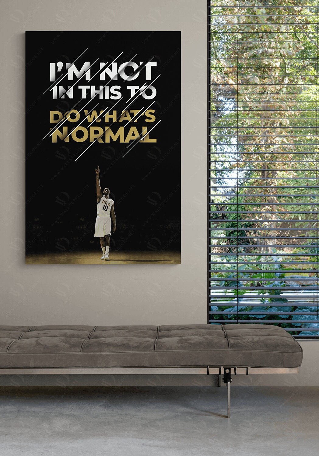 Mamba Mentality Kobes Framed Canvas Sport Quotes Inspirational Wall Art Motivational Kobe Posters Bryant Decor Living Room Artwork Men Gym