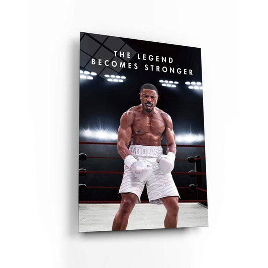 Prove Them Wrong CREED Inspirational Boxing Legend Wall Art - Handcrafted in USA - Acrylic and Canvas Art - Available in Various Sizes