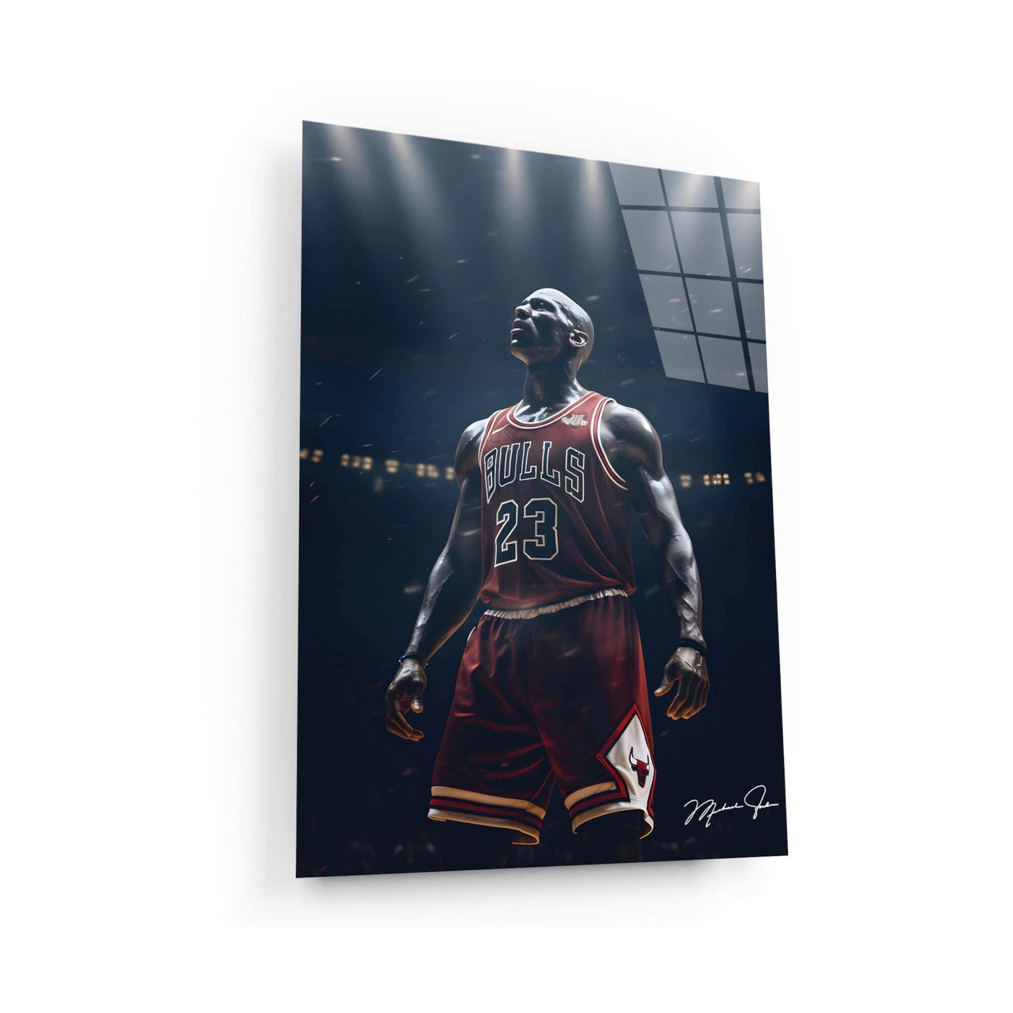 Michael Jordan Wall Art, Jordan 23 Chicago Bulls Poster, Three Peat Wall Art, Mike Basketball Goat Canvas