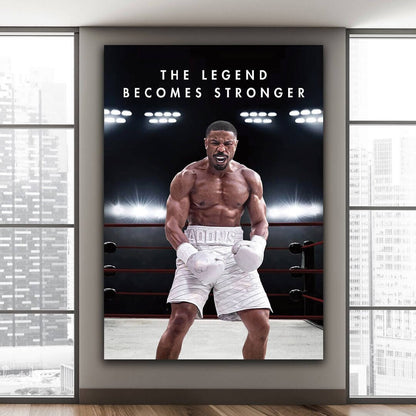 Prove Them Wrong CREED Inspirational Boxing Legend Wall Art - Handcrafted in USA - Acrylic and Canvas Art - Available in Various Sizes