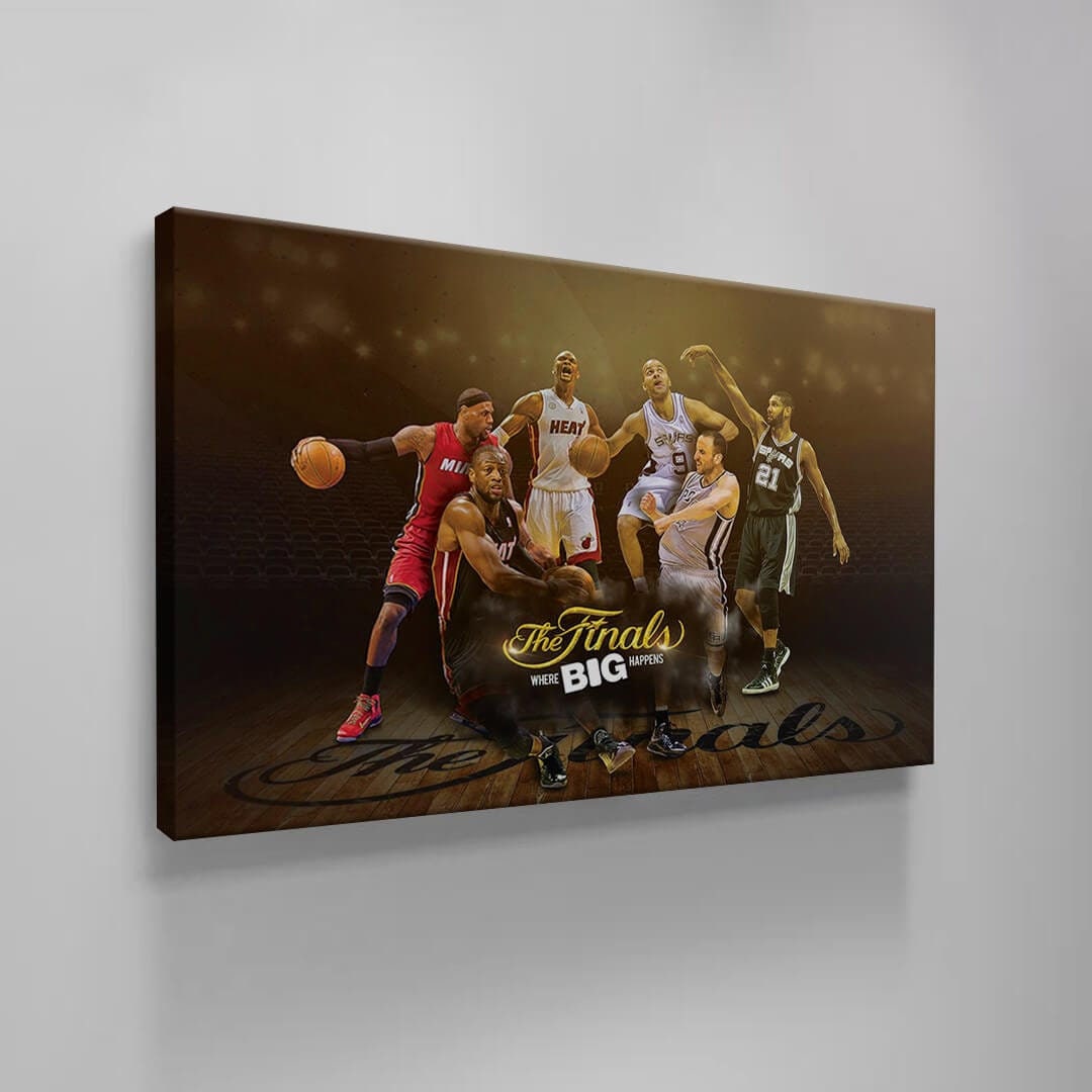 THE FINALS Players Framed Canvas Sport Quotes Inspirational Wall Art Motivational Posters Decor Living Room Artwork Men Gym Inspire