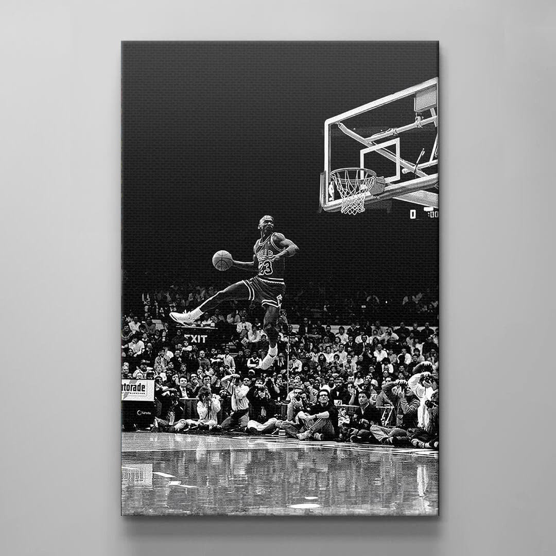 Frozen In Tine Michael Jordan Wall Art, Jordan 23 Chicago Bulls Poster, Wall Art, Mike Basketball Goat Canvas