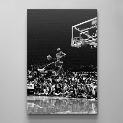 Frozen In Tine Michael Jordan Wall Art, Jordan 23 Chicago Bulls Poster, Wall Art, Mike Basketball Goat Canvas