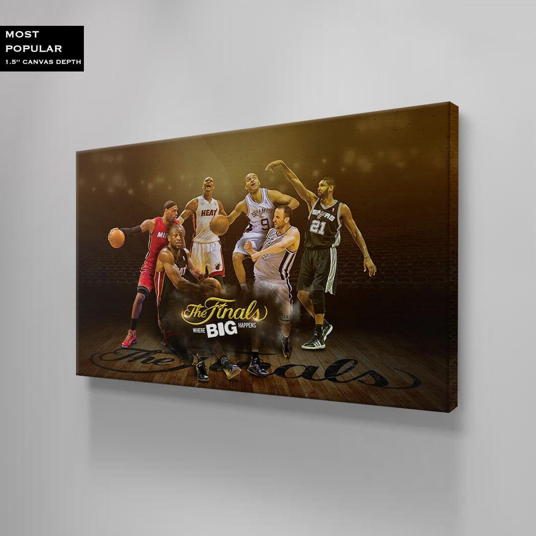 THE FINALS Players Framed Canvas Sport Quotes Inspirational Wall Art Motivational Posters Decor Living Room Artwork Men Gym Inspire