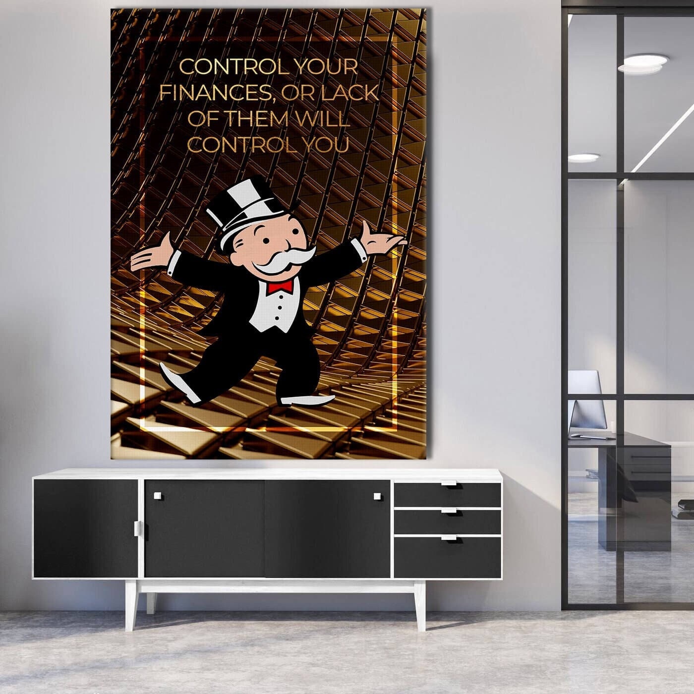 Monopoly Wall In Monopoly Wall Prints