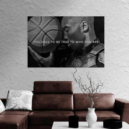 Kobe Bryant Legends Are Forever Wal Art Heroes Come and Go Quote Canvas Black Tribute Motivation Poster Mamba Mentality