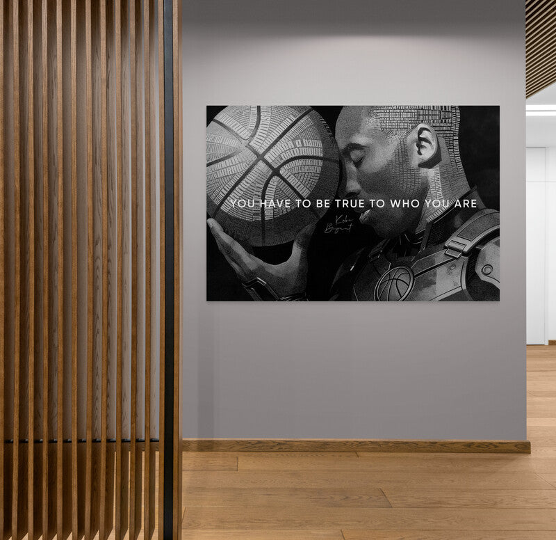 Kobe Bryant Legends Are Forever Wal Art Heroes Come and Go Quote Canvas Black Tribute Motivation Poster Mamba Mentality