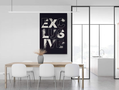 Exclusive Beautifully Designed Canvas Living Room Abstract Poster Wall Art Black and White Special Edition Home Decor Bedroom Canvas