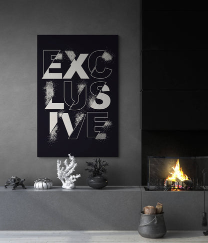 Exclusive Beautifully Designed Canvas Living Room Abstract Poster Wall Art Black and White Special Edition Home Decor Bedroom Canvas