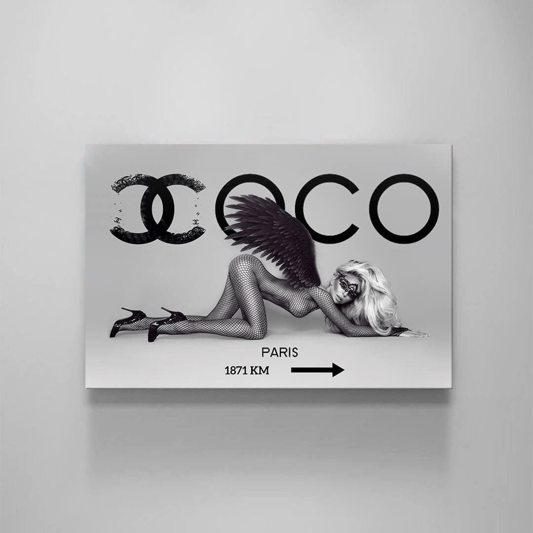 Coco Fashion fantasy girl art famous Brand for her wall art