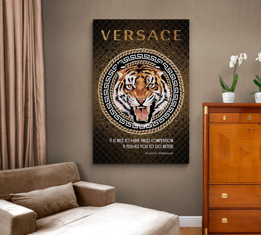 Motivational Pop Art Canvas Luxury Lifestyle Poster Competition Inspirational Print Entrepreneur Office Wall Hanging Gold Rich Style Art