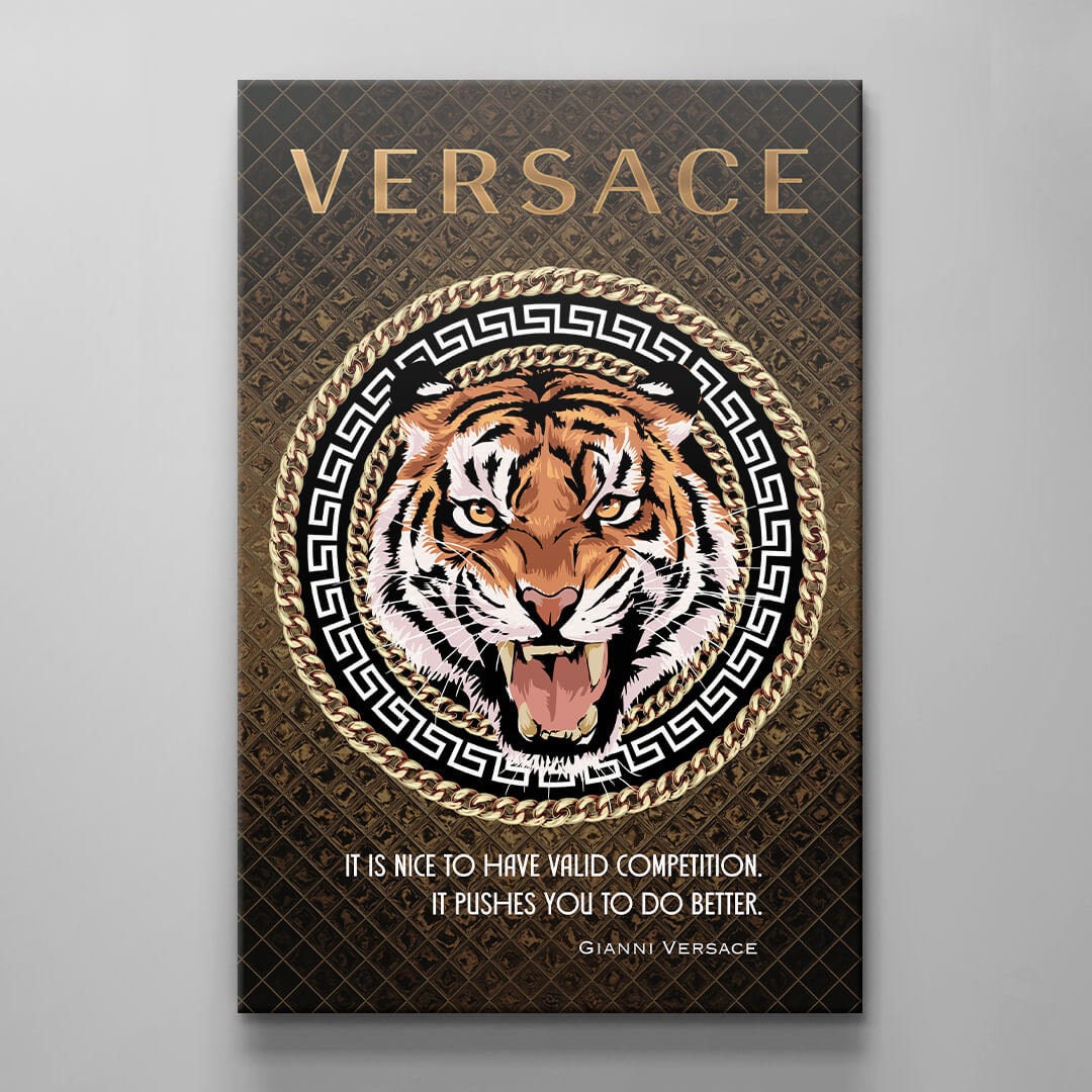 Motivational Pop Art Canvas Luxury Lifestyle Poster Competition Inspirational Print Entrepreneur Office Wall Hanging Gold Rich Style Art