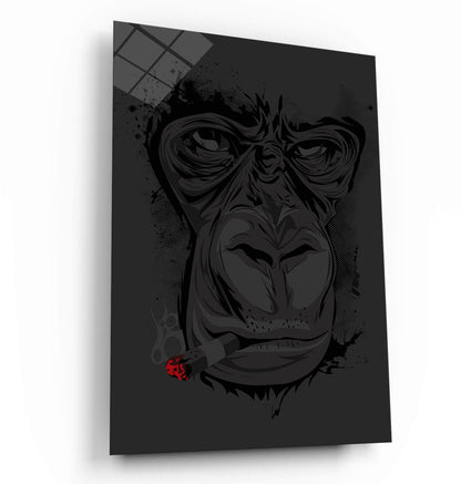 Monkey Smoking