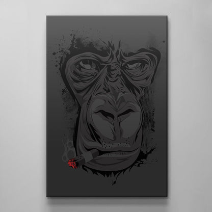 Monkey Smoking