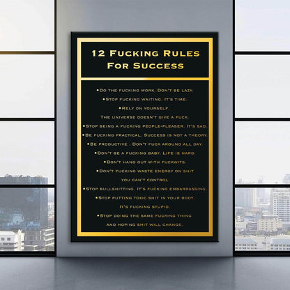 12 Rules for Success A Comprehensive Guide to Achieving Your Goals - Concise and Intelligible12 Rules for Success Your Comprehensive Guide to Achieving Goals