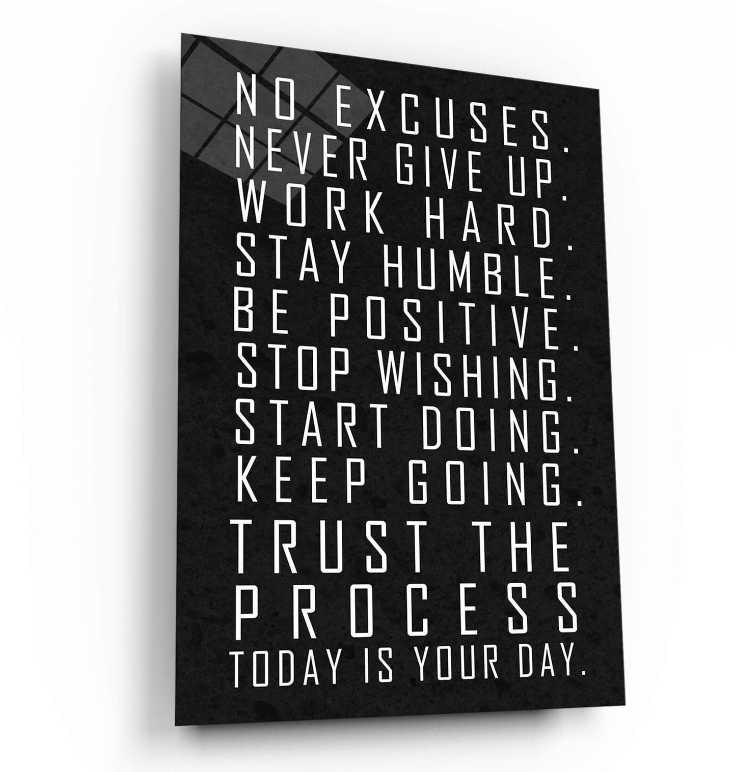 Motivational Wall Art - Inspirational Poster Print - Office Canvas - Trust the Process Art - Motivate Quotes Print