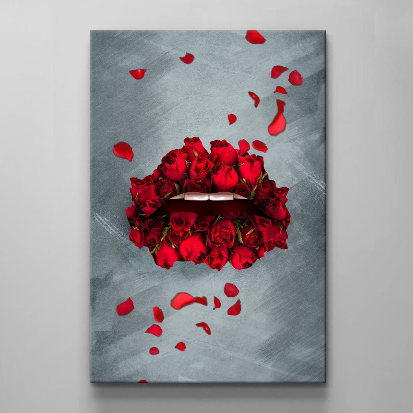 RED LIPS ART