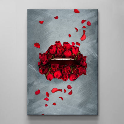 RED LIPS ART