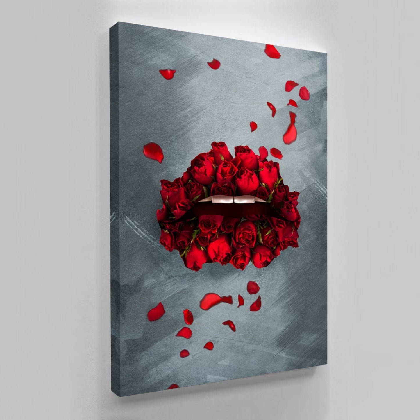 RED LIPS ART