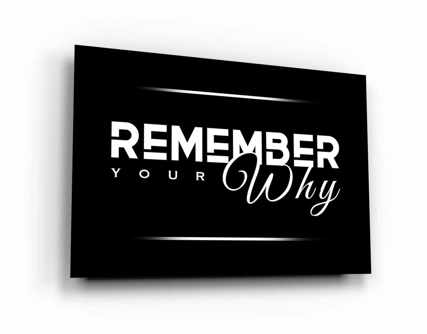 Remember Your Why Print Framed Ready to Hang Motivational Wall Art Office Decor Inspirational Office Wall Decor Entrepreneur Canvas